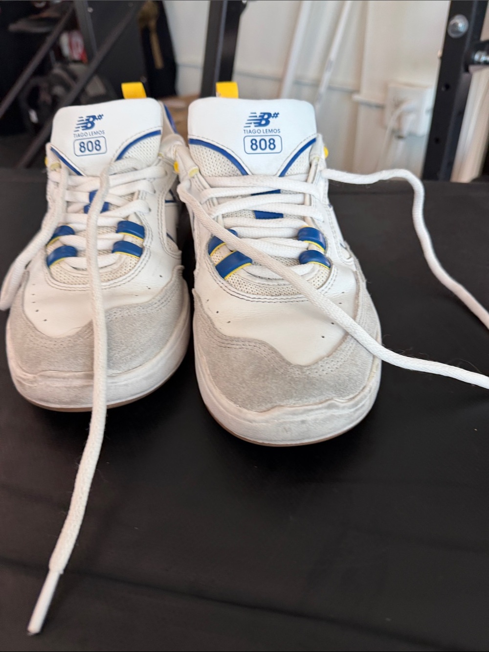 New Balance 808 Tiago Lemos - White + Blue + yellow - Picture 3 of 6
